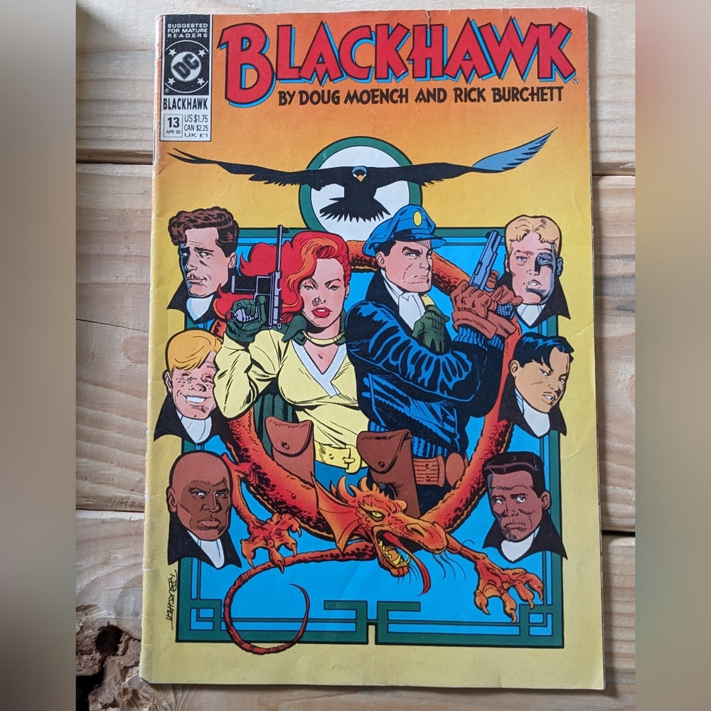 Vintage DC Comics | Blackhawk #13 | April 1990